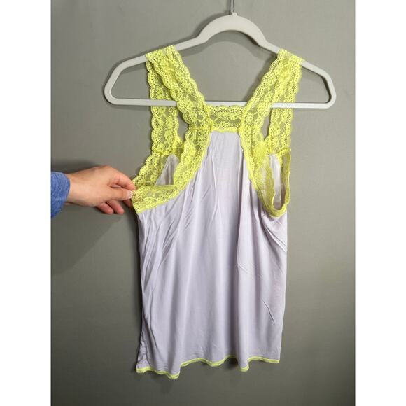 Honey Dew Tank top Fairy Y2K Retro Green Purple Lace 2000s Princess Baby Doll - Picture 5 of 11